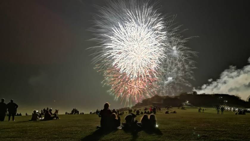 Wild Wisdom, fear of fireworks